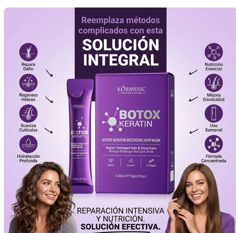 Botox Capilar Keratina y Colageno DDD